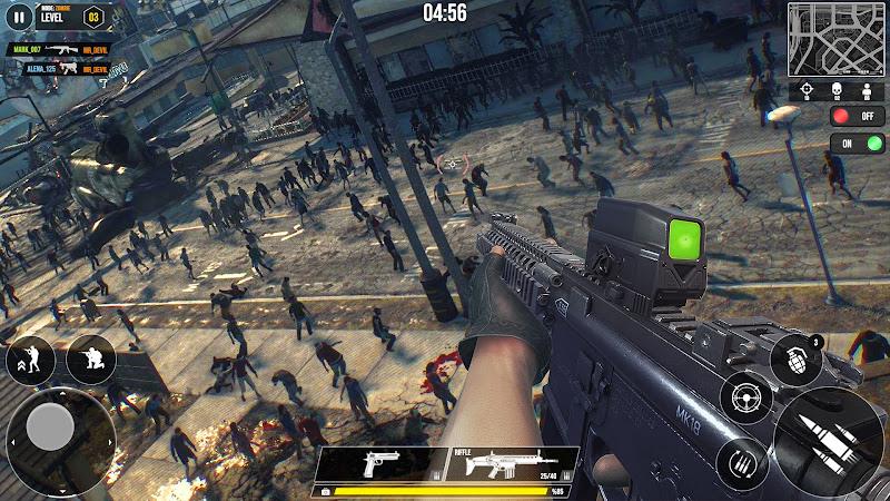 Dead Zombie Survival Shooter ảnh chụp màn hình 1