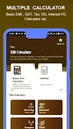Loangrow - EMI Loan Calculator Capture d'écran 0