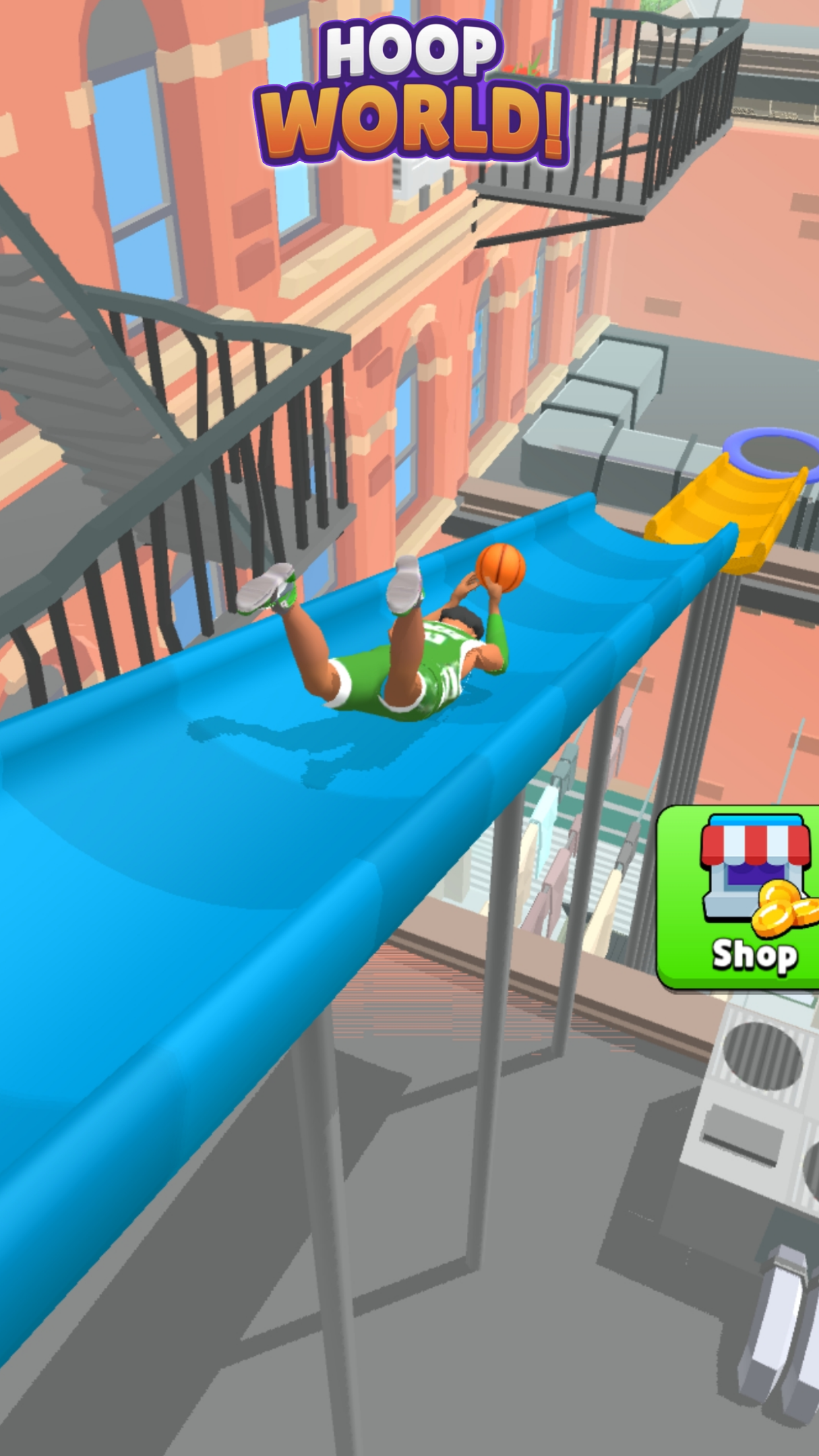 Hoop World: Flip Dunk Game 3D 스크린샷 0