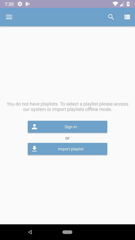 Screenshot OttPlayer 0