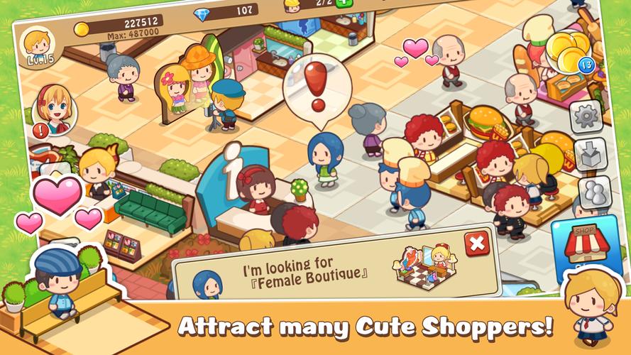 Happy Mall Story: Sim Game屏幕截圖2