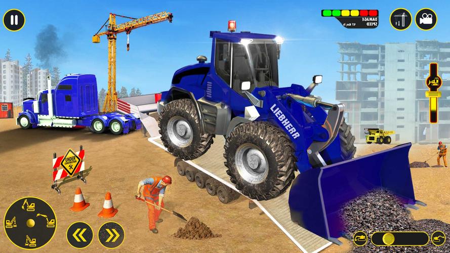 Heavy Excavator Simulator Game ekran görüntüsü 2