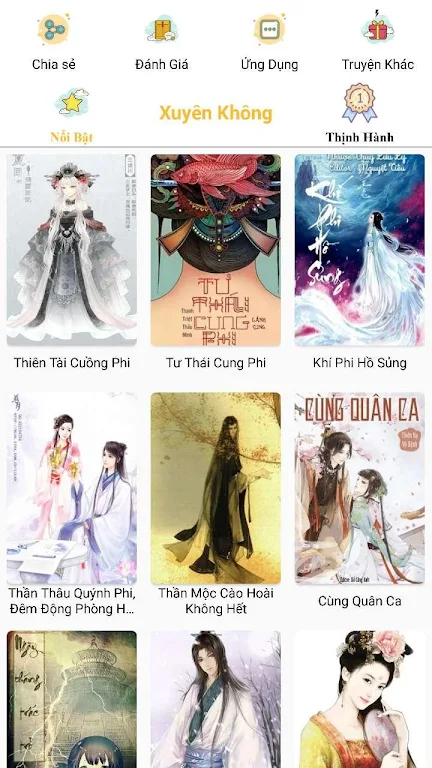 Truyện Xuyên Không screenshot 0