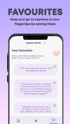 ภาพหน้าจอ Caption Genie: AI Caption Tool 2