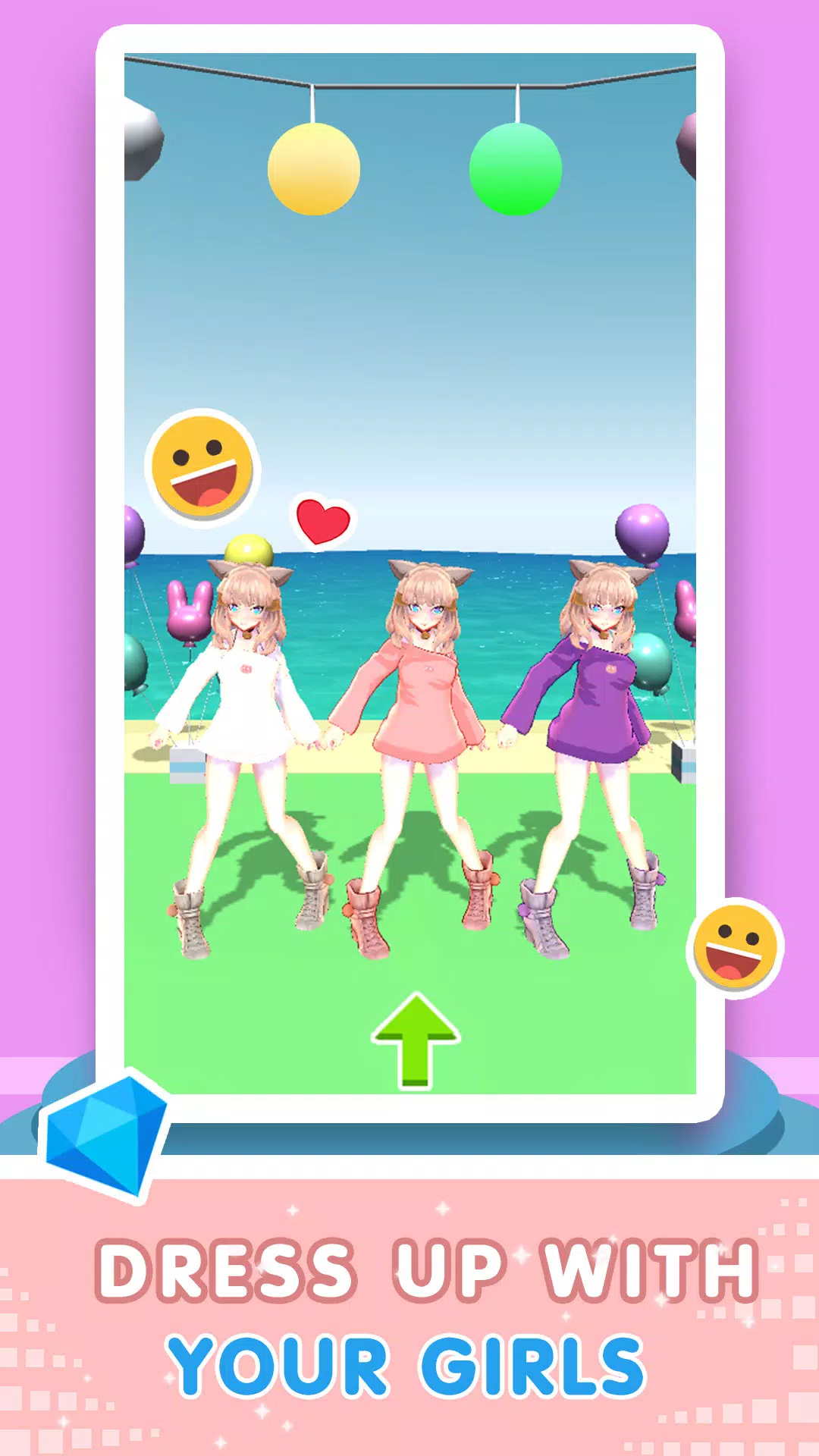Flirt up - dress up hottiesスクリーンショット2