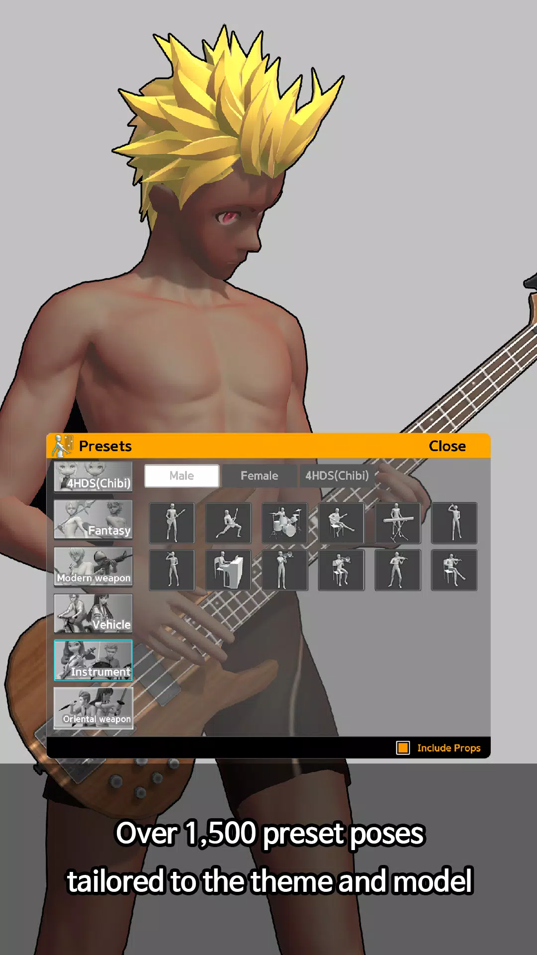 Easy Pose - 3D pose making app ảnh chụp màn hình 3