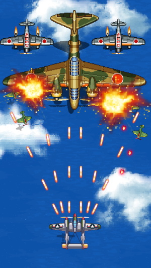 空軍1945：射擊飛機街機遊戲屏幕截圖3