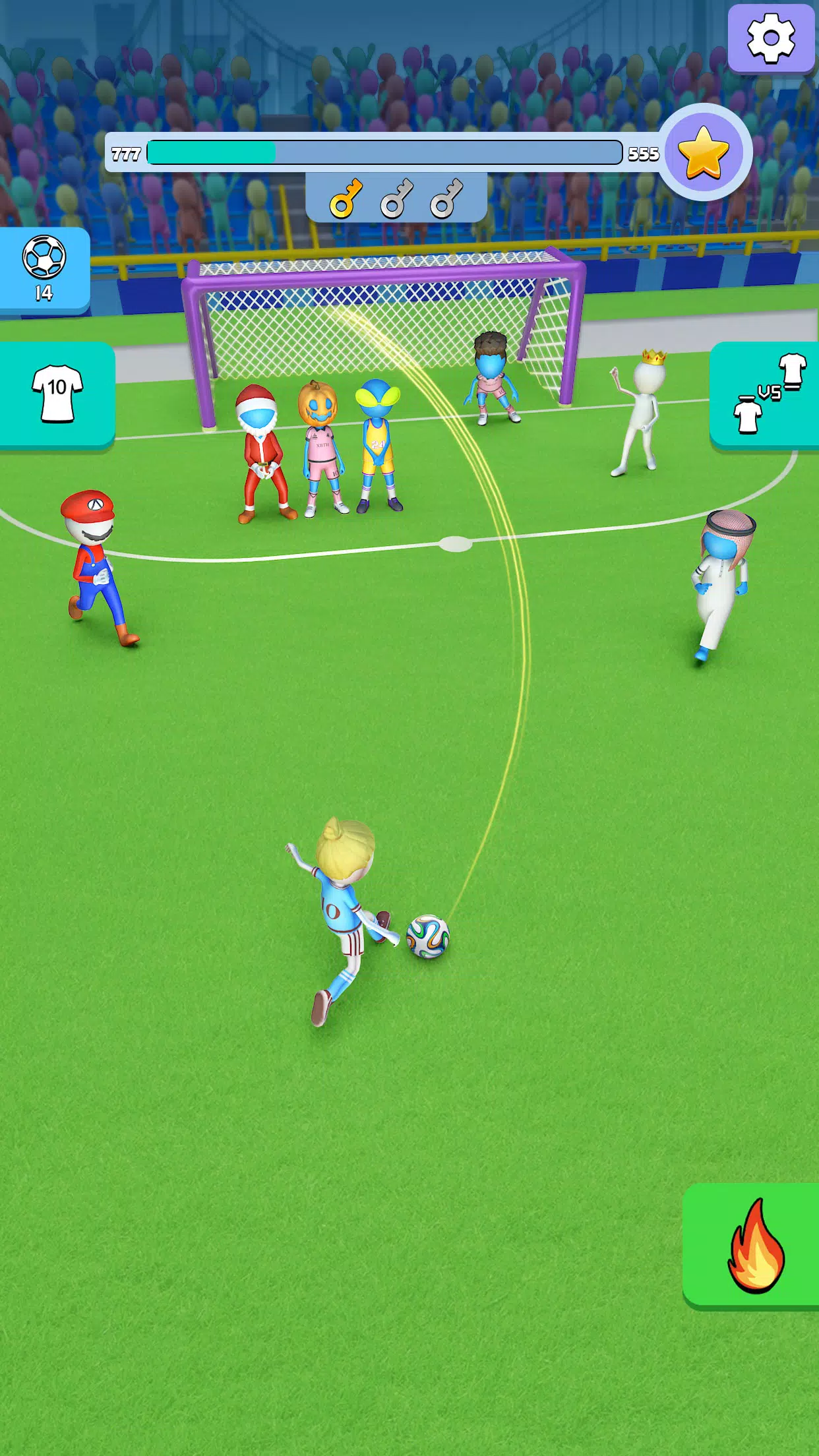 Screenshot Kick It – Fun Soccer Game 1