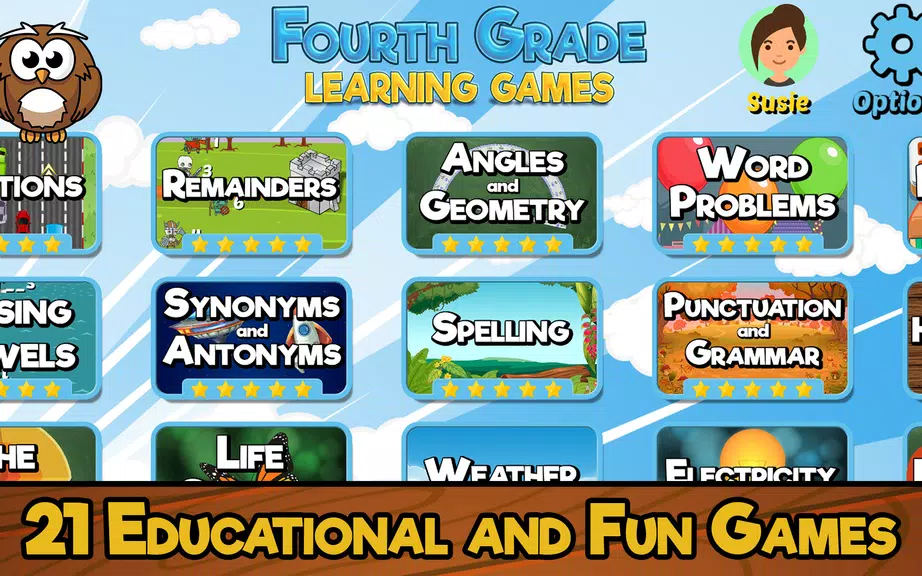 Fourth Grade Learning Gamesスクリーンショット0