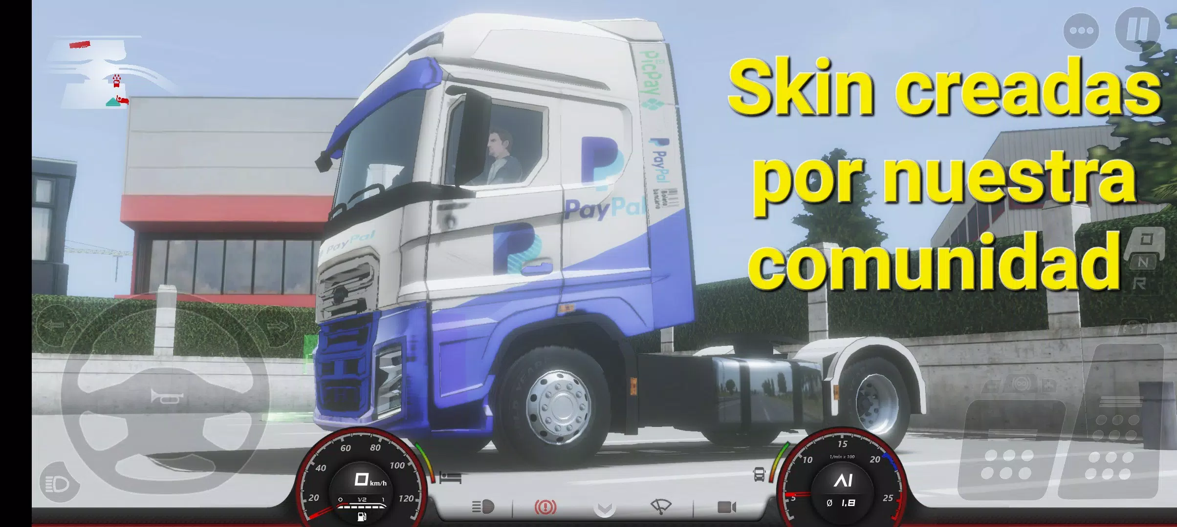 skin truckers of europe 3 экрана 1