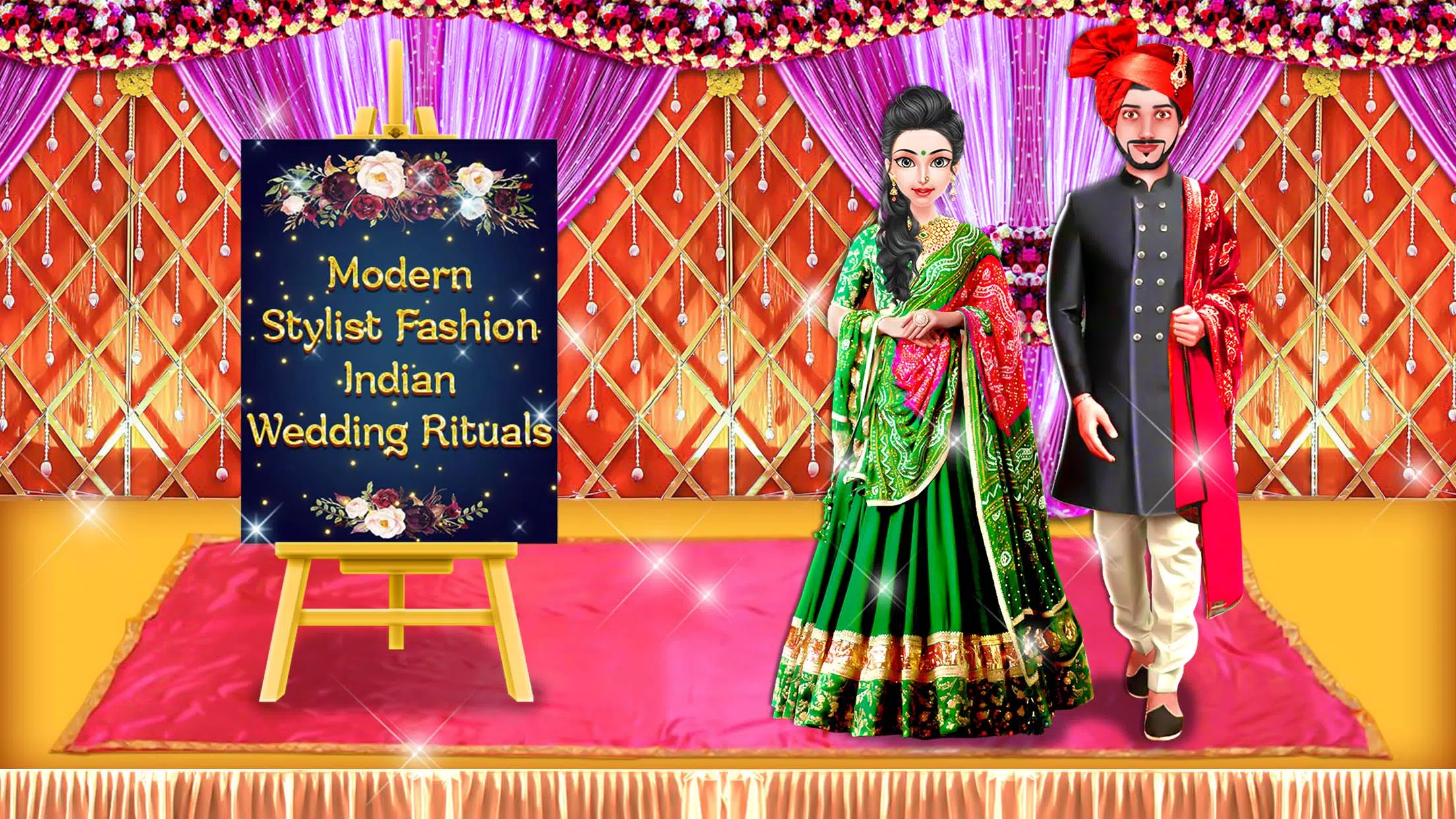 Wedding Fashion Makeup Dressup capture d’écran 0