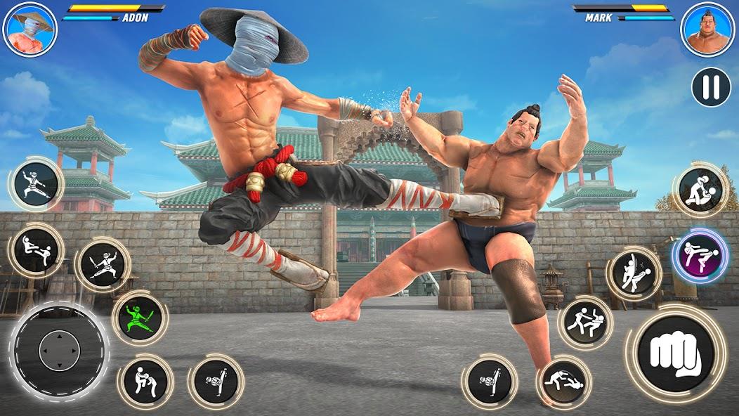 Kung Fu karate: Fighting Games zrzut ekranu 3