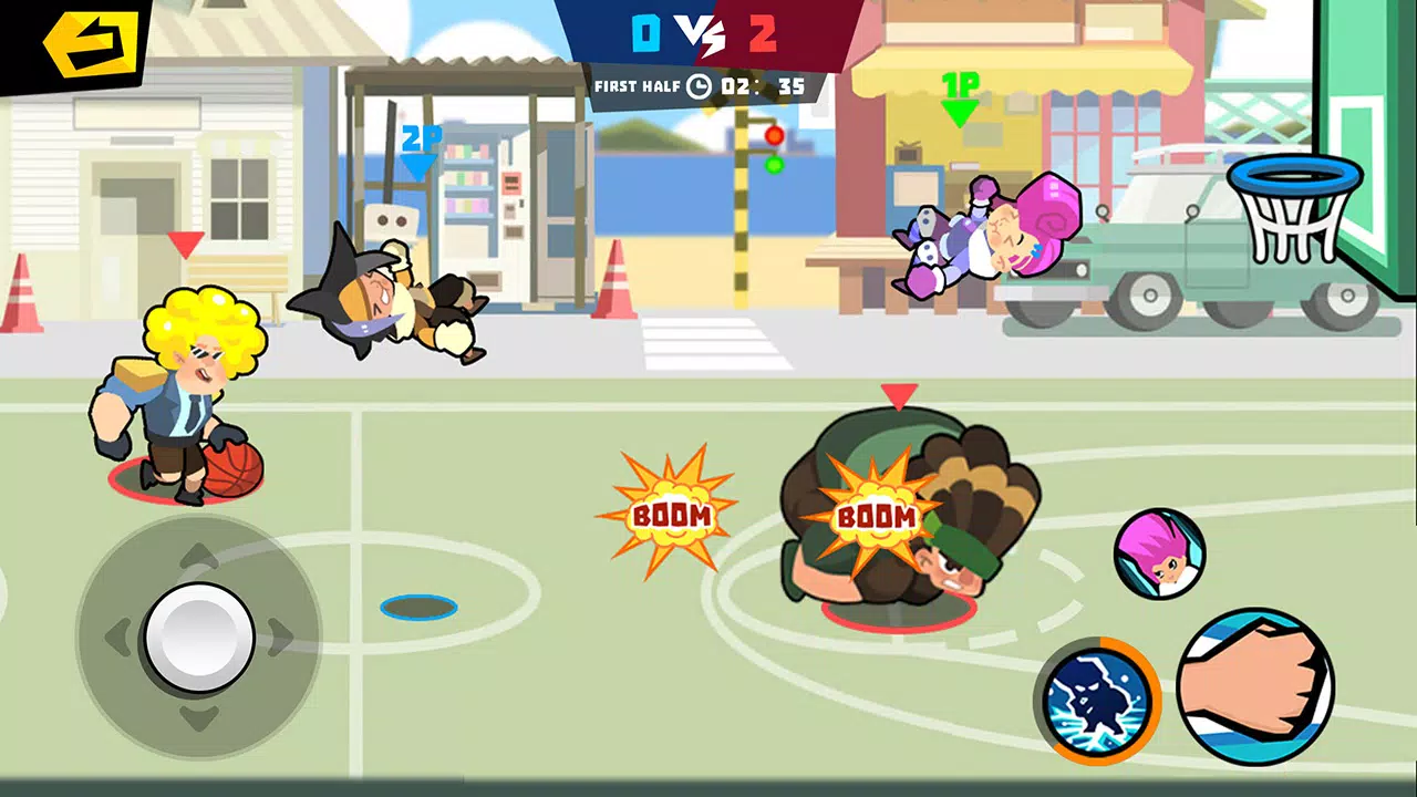 Combat Basketball- Sharp War Ảnh chụp màn hình 3