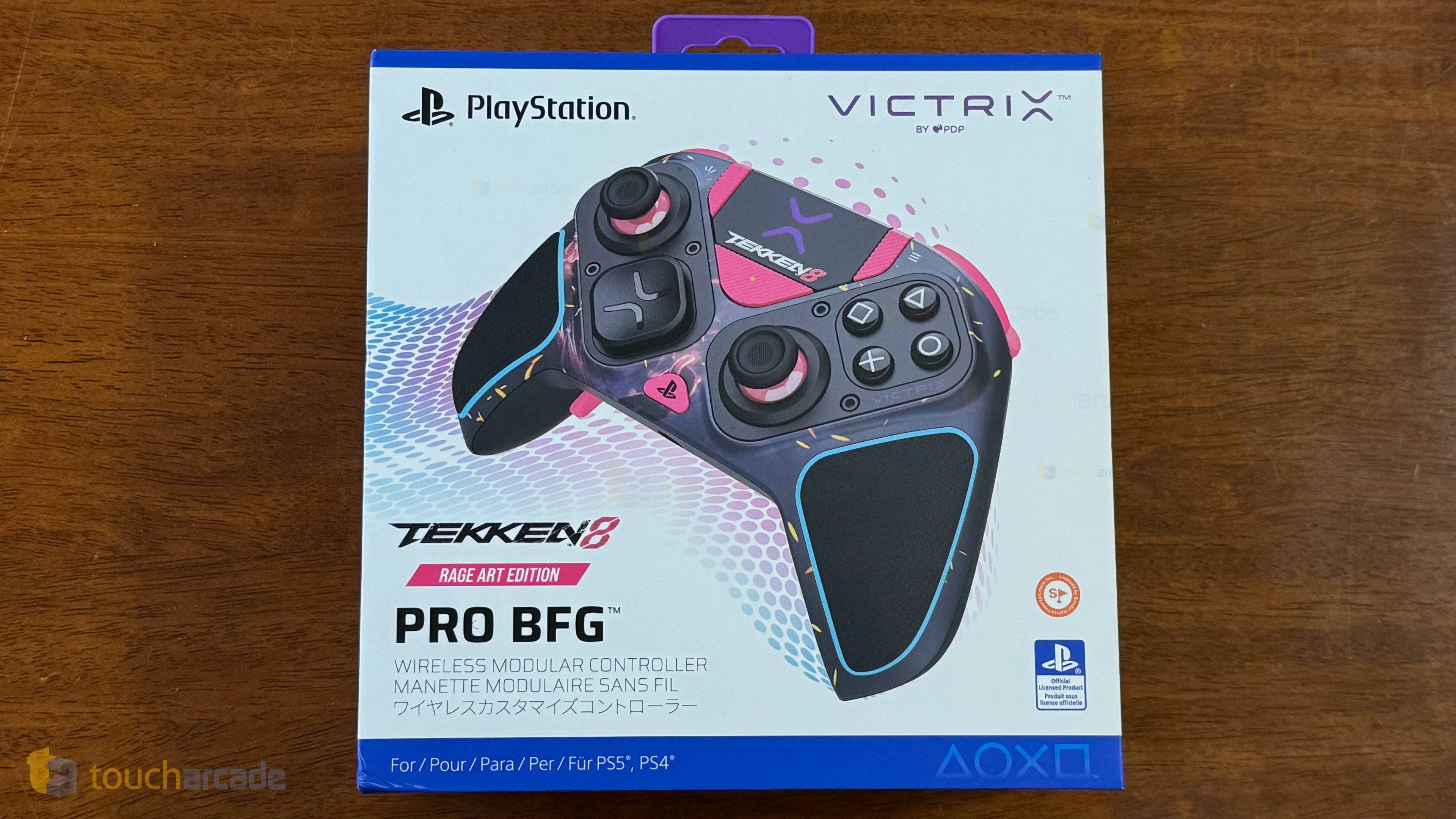 Victrix Pro BFG Tekken 8 Rage Art Edition Controller Battery Indicator