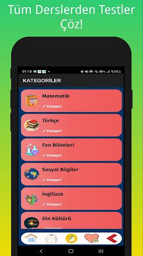 8. Sınıf Test Çöz Tüm Dersler screenshot 1