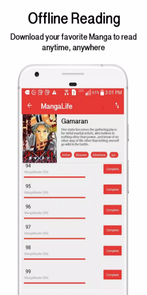 Manga Life - Manga & Comic Reader ကိုဖန်သားပြင်1