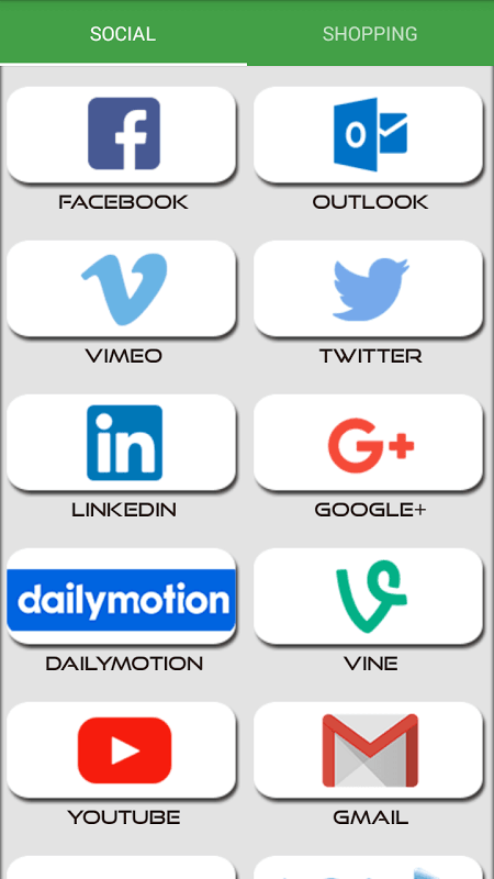 Social Network All In One app Screenshot 1