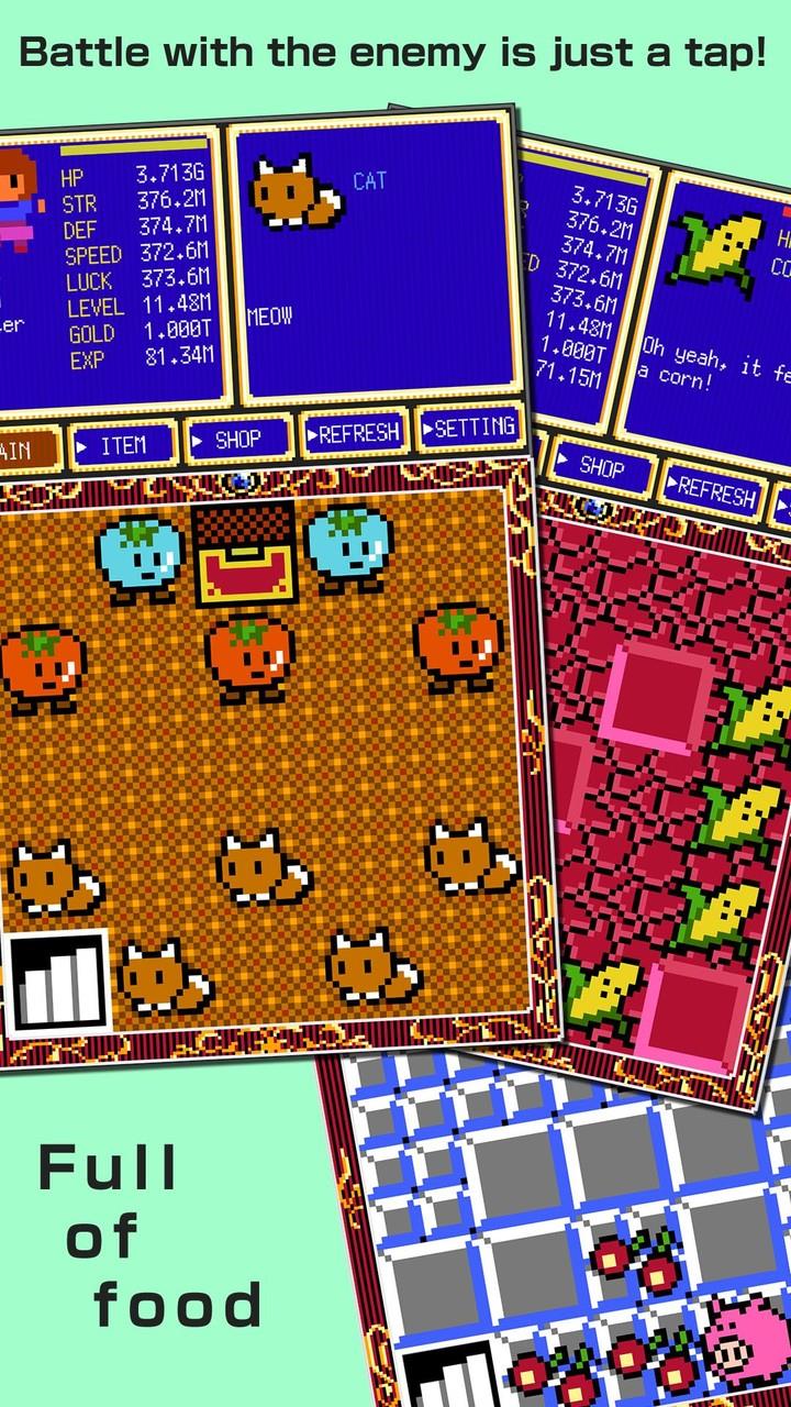 Clicker Tower RPG 3 Dash屏幕截圖0