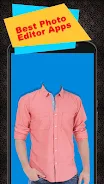 Men Pro Shirt Photo Suit Screenshot 3