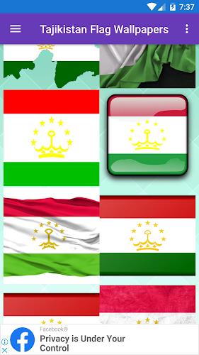 Tajikistan Flag Wallpaper: Fla ကိုဖန်သားပြင်2