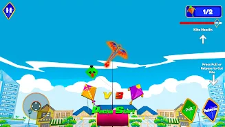 Pipa Layang Kite Flying Gameスクリーンショット2