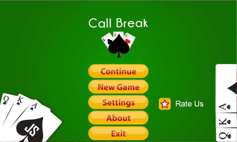 Call Break++ Captura de pantalla 1