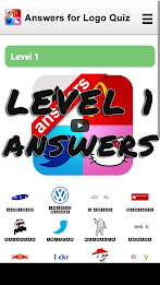 Answers for Logo Quiz 스크린샷 1