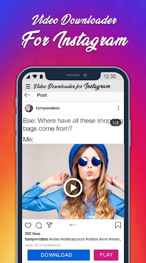 InstaSaver Photo & Video Downloader for Instagram capture d’écran 0