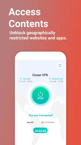 Ocean VPN - Secure VPN Proxy应用截图第1张