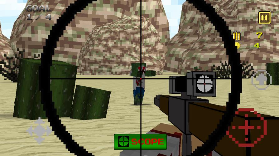 Pixel Sniper 3D应用截图第2张