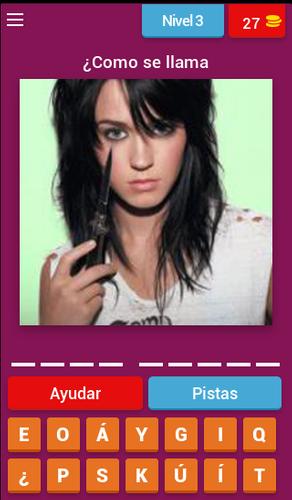 Adivina Cantantes Femeninas экрана 1