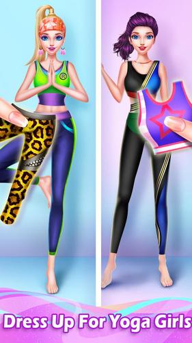 Dressup Yoga Girl: Makeover屏幕截圖1