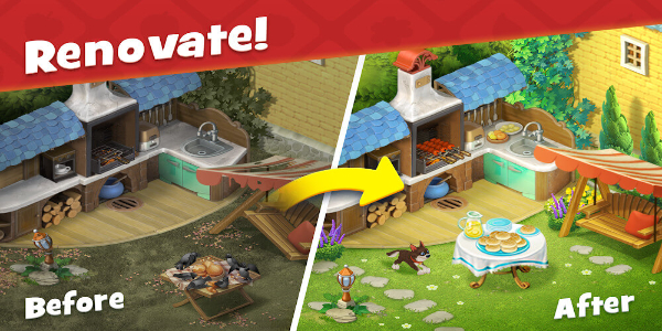 Gardenscapes screenshot 0