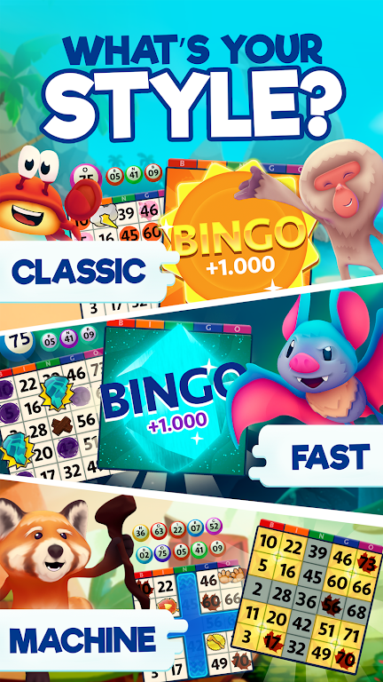 Bingo Bloon - Free Game - 75 Ball Bingo屏幕截圖0