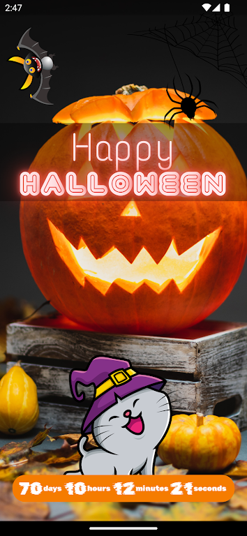 How long until Halloween? captura de pantalla 2