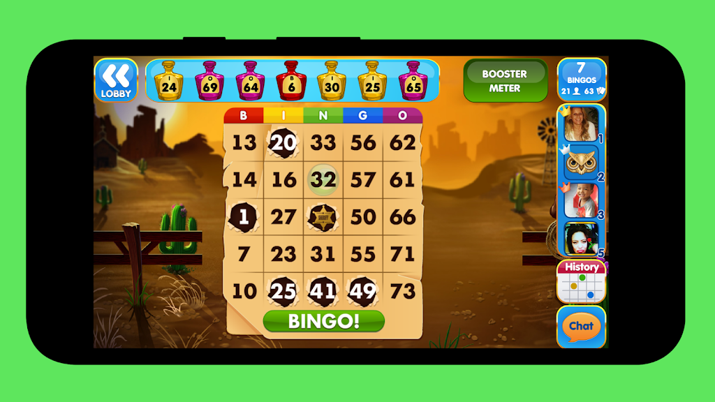 Offline bingo screenshot 1