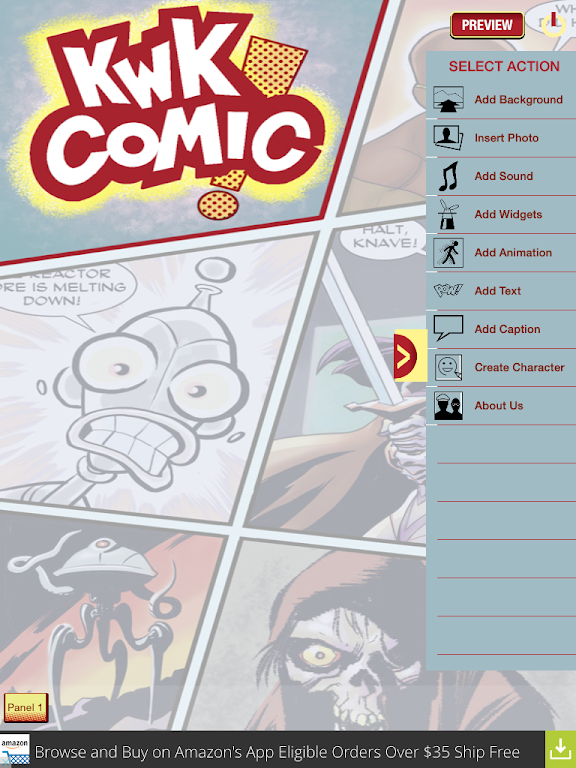 KWKComic屏幕截圖2