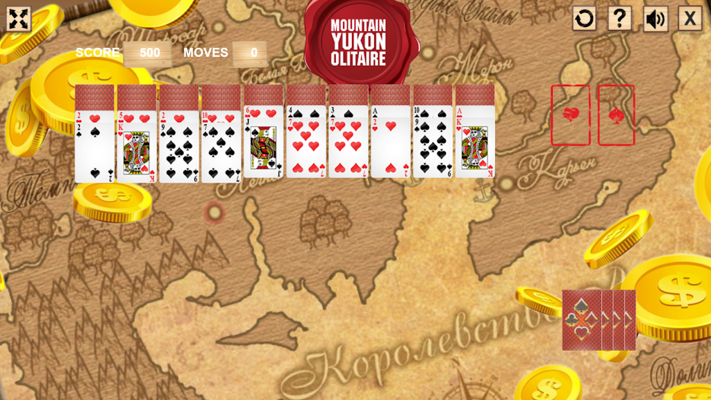 Mountain Yukon Solitaire Screenshot 2