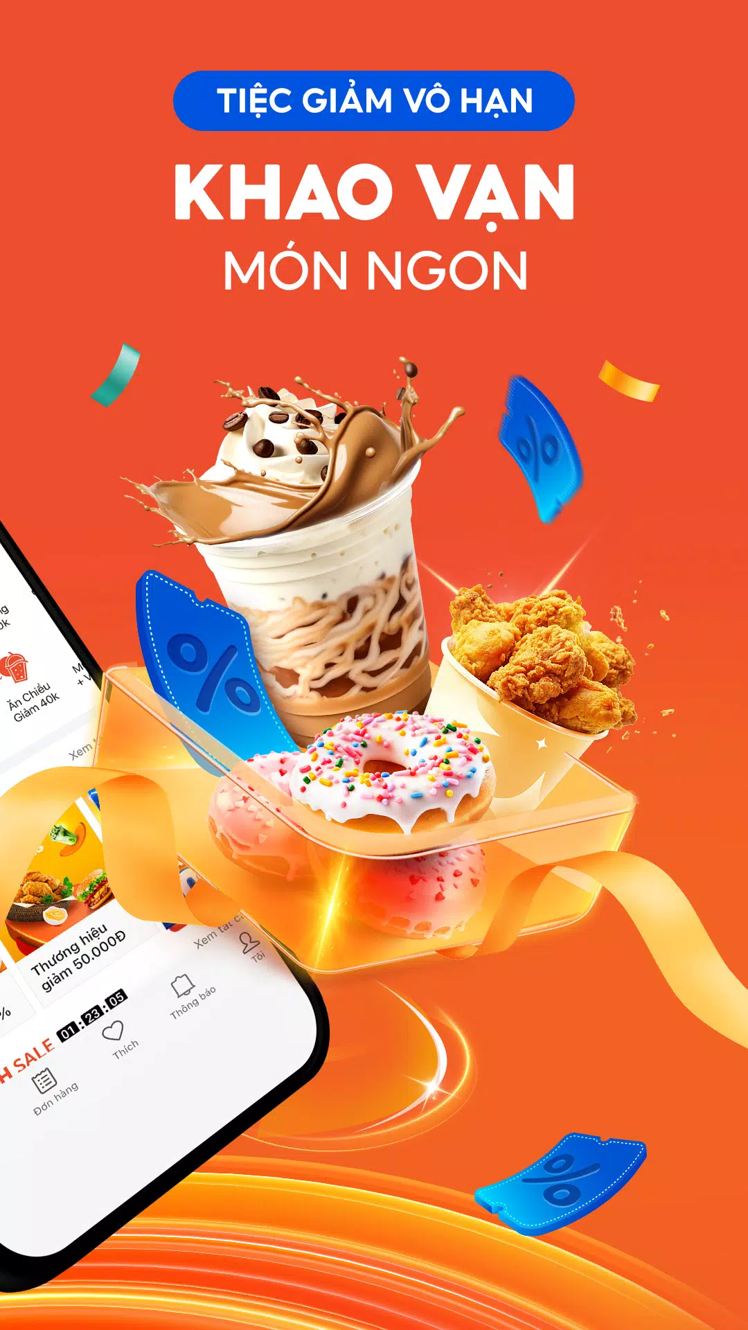 ShopeeFood - Ứng dụng giao món屏幕截圖2