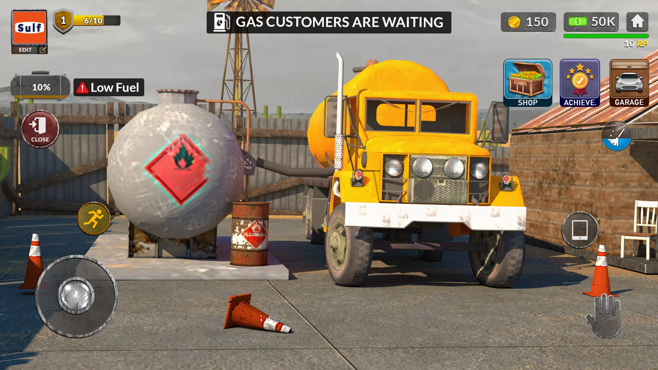 Gas Filling Junkyard Simulator 스크린샷 1