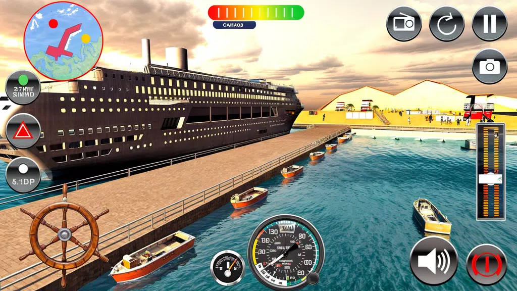 Transport Cruise Ship Games屏幕截圖1