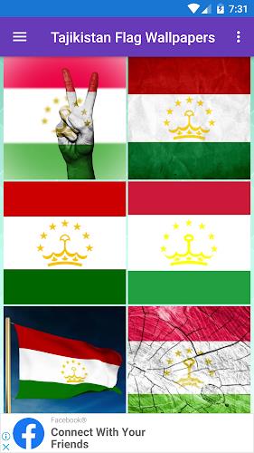 Tajikistan Flag Wallpaper: Fla ကိုဖန်သားပြင်0