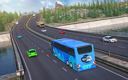 Schermata US Coach Bus Driving Game 2024 1