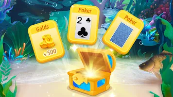 Solitaire Fish World-OceanTrip স্ক্রিনশট 2