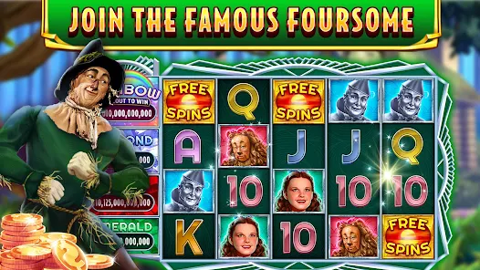 Wizard of Oz Slots Games Mod 스크린샷 0