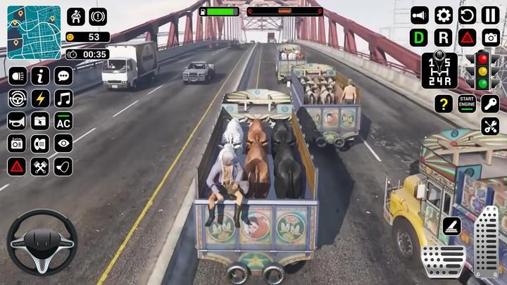 Animal Transport Truck Sim 3D应用截图第2张