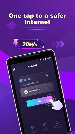 NoCard VPN - No Card Needed屏幕截圖0