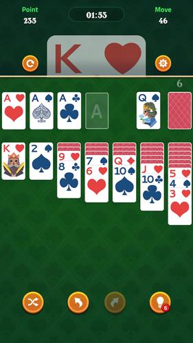 Big Card Solitaire ekran görüntüsü 2