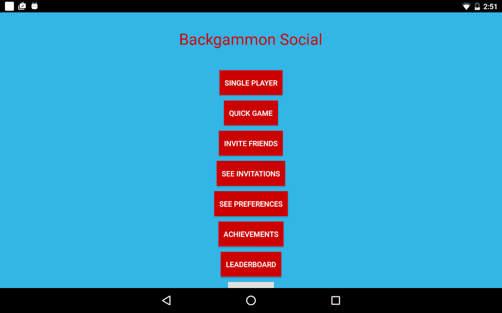 Backgammon Social ဖန်သားပြင်ဓာတ်ပုံ 0