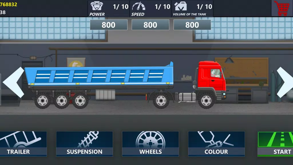 Trucker Real Wheels: Simulator स्क्रीनशॉट 0